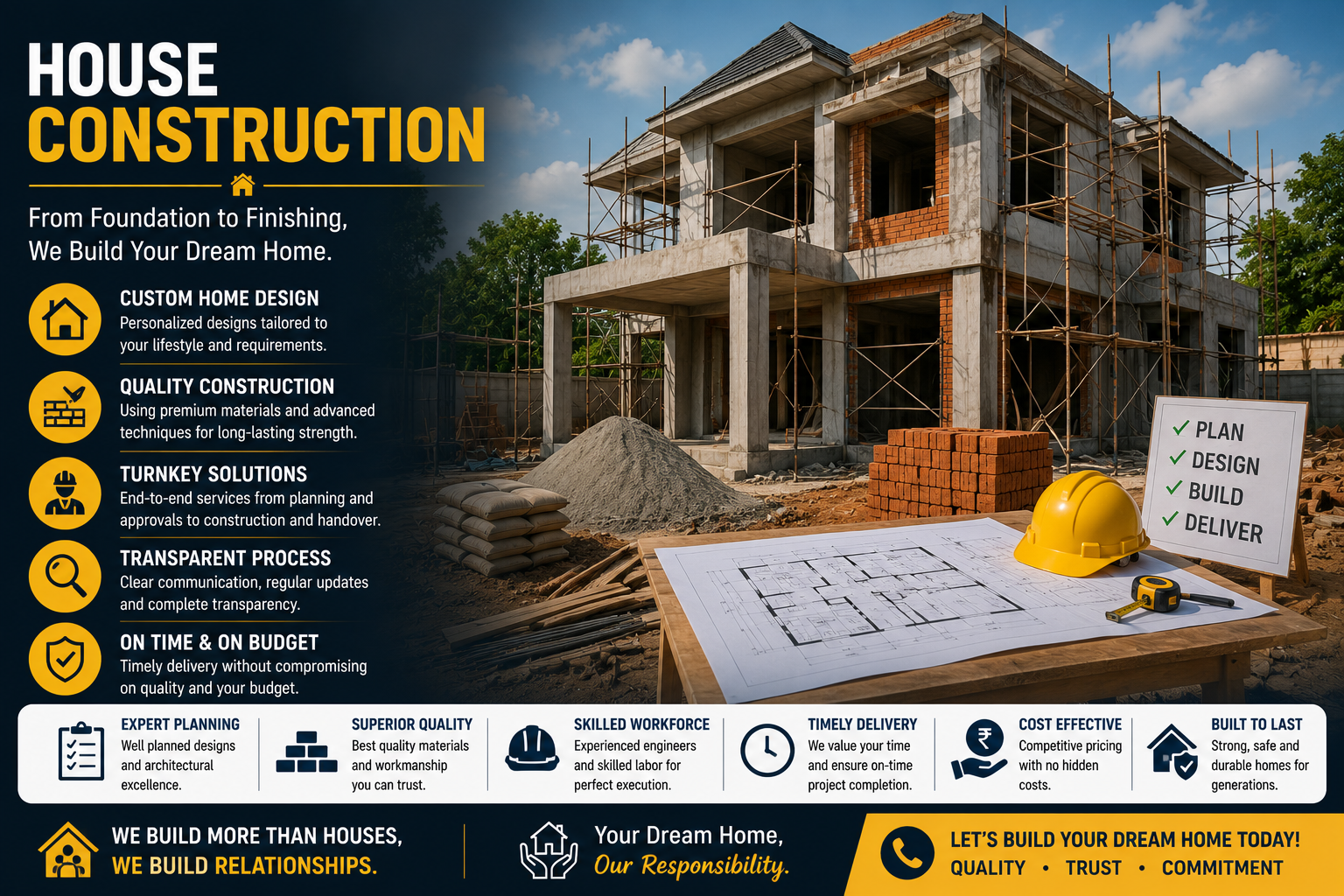 House Construction Services in Bhilai, Durg, Chhattisgarh